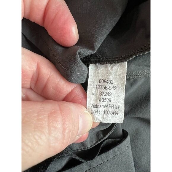 REI Cinque Terre Pants Sz 8 Gray Classic Fit Stretch Hiking Outdoor Roll Up Legs - Picture 8 of 11